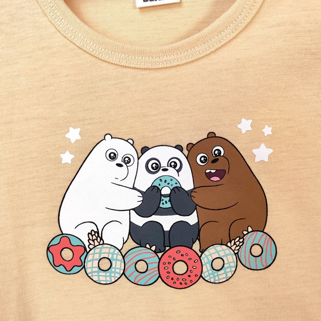 We Bare Bears Baby Boy Short Sleeve with Short Pants Suit Set 30016