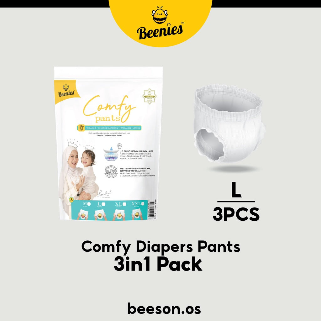 [Trial Pack] Beenies Diapers Baby Comfy Pants / Carefy Tape