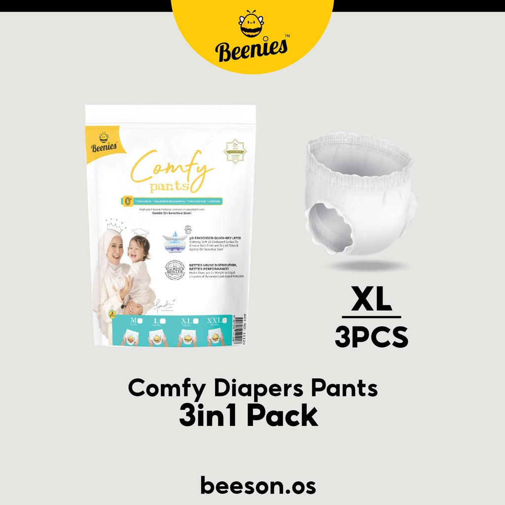 [Trial Pack] Beenies Diapers Baby Comfy Pants / Carefy Tape