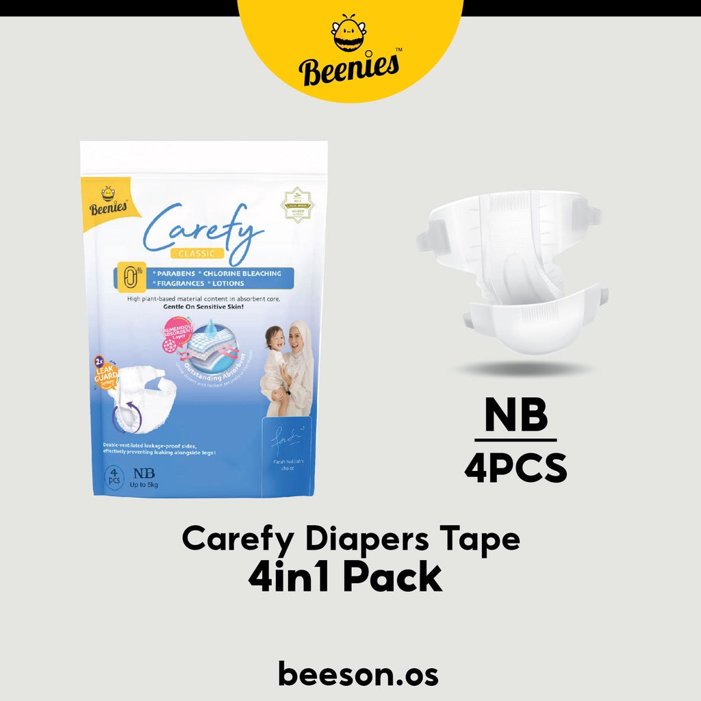 [Trial Pack] Beenies Diapers Baby Comfy Pants / Carefy Tape