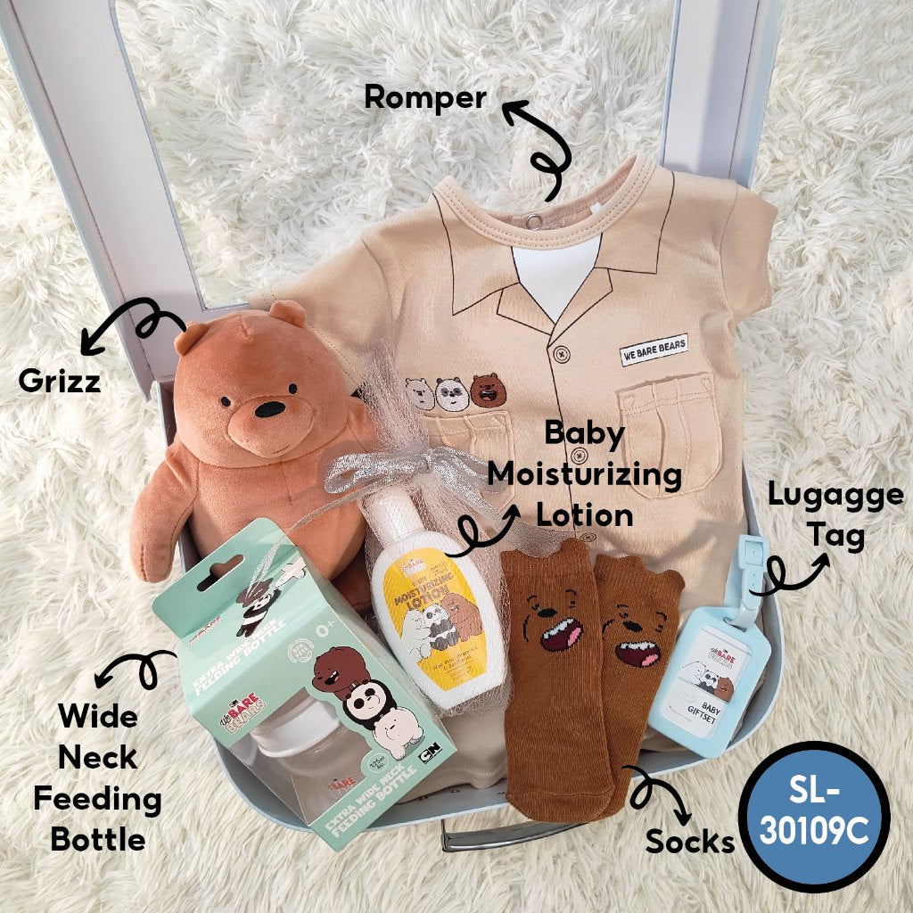 We Bare Bears 5in1 Premium Baby Boy Gift Set [0-6M]