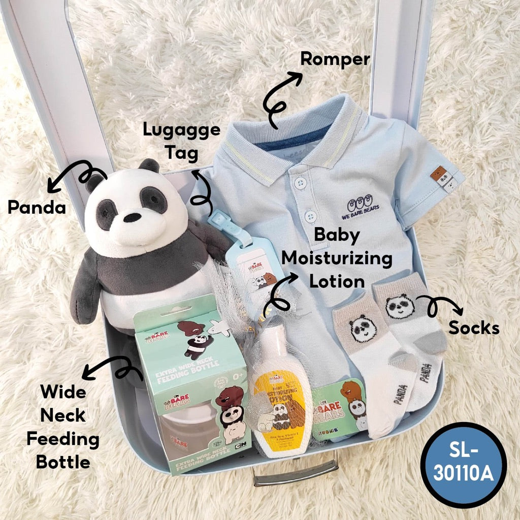 We Bare Bears 5in1 Premium Baby Boy Gift Set [0-6M]