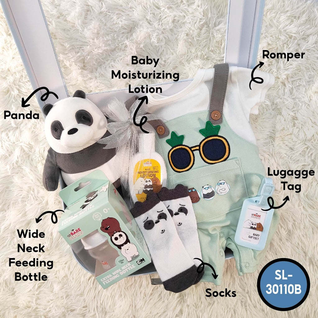 We Bare Bears 5in1 Premium Baby Boy Gift Set [0-6M]