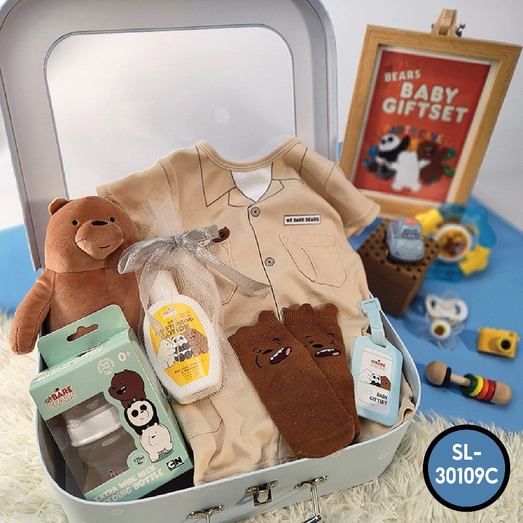 We Bare Bears 5in1 Premium Baby Boy Gift Set [0-6M]