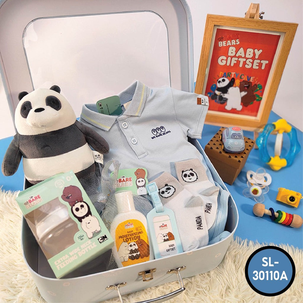 We Bare Bears 5in1 Premium Baby Boy Gift Set [0-6M]