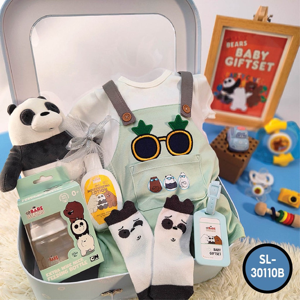 We Bare Bears 5in1 Premium Baby Boy Gift Set [0-6M]