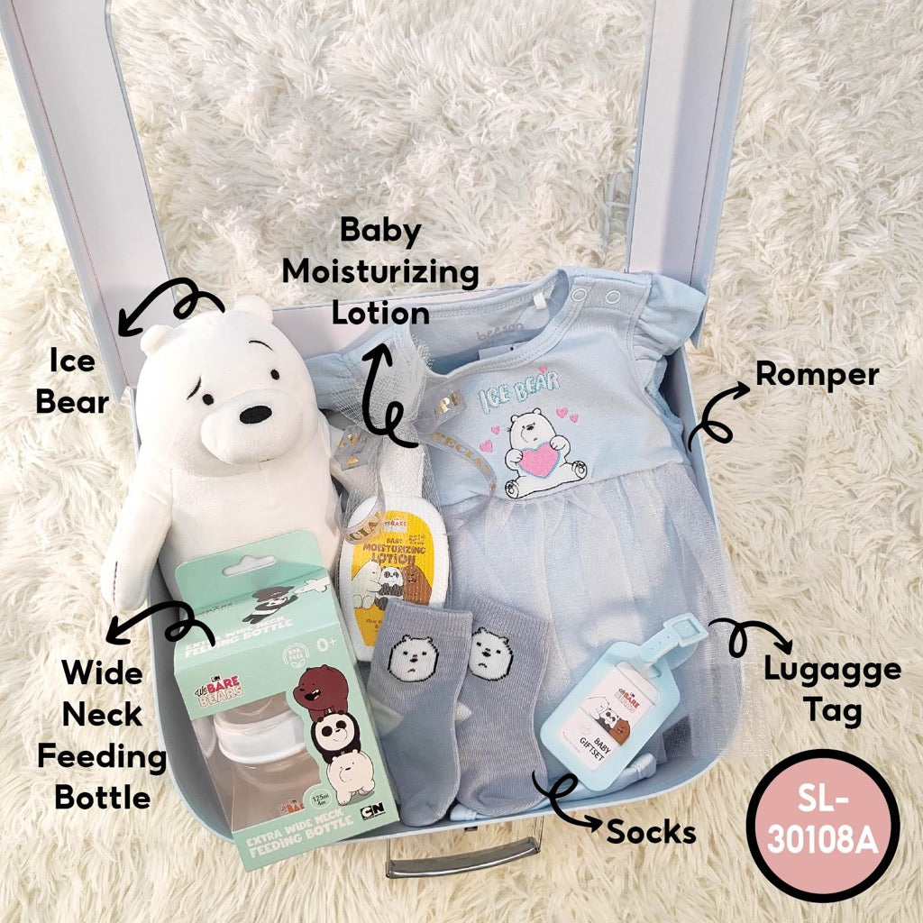 We Bare Bears 5in1 Premium Baby Girl Gift Set [0-6M]