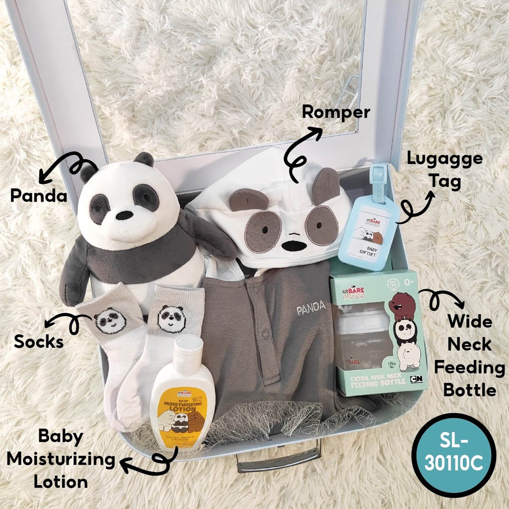 We Bare Bears 5in1 Unisex Premium Baby Gift Set [0-6M]