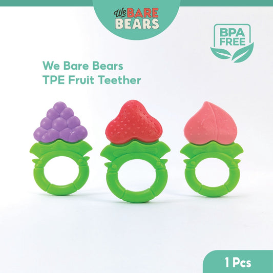 We Bare Bears Fruit Silicone Baby Teether 30480