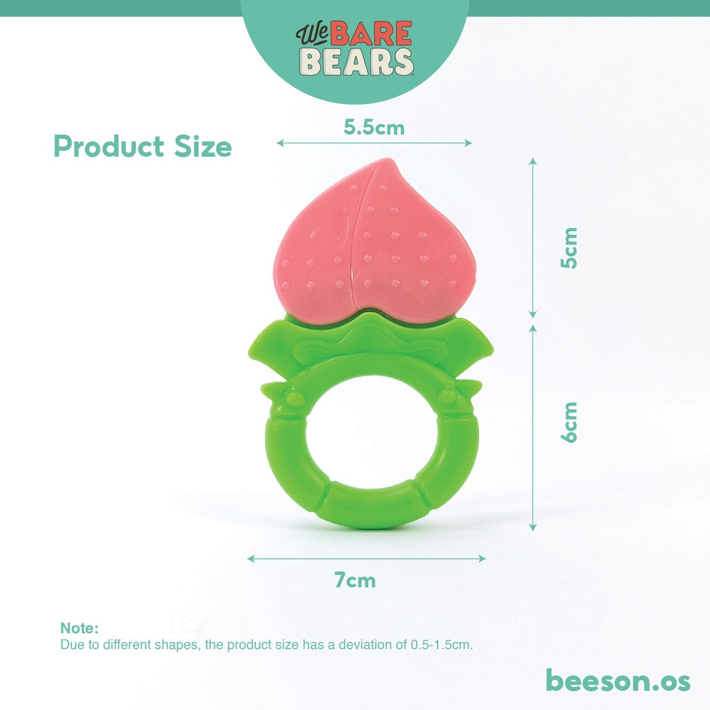 We Bare Bears Fruit Silicone Baby Teether 30480