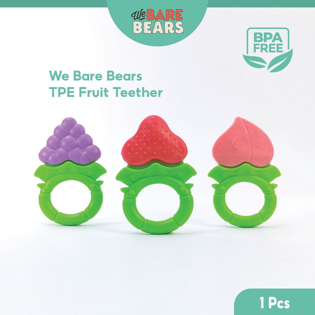 We Bare Bears Fruit Silicone Baby Teether 30480