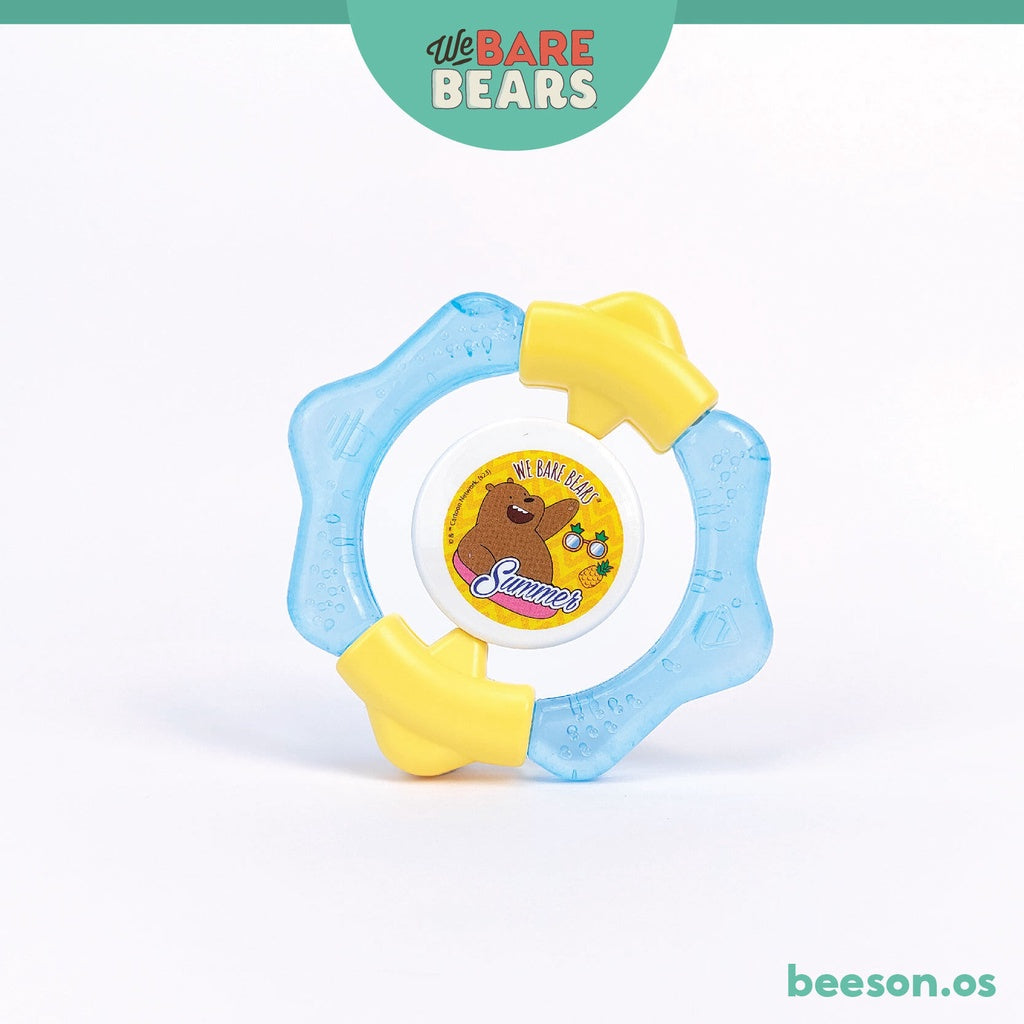 We Bare Bears Water Filled Baby Teether Rattle 30479