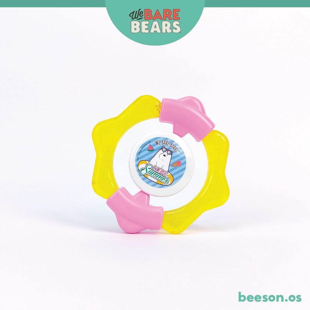 We Bare Bears Water Filled Baby Teether Rattle 30479