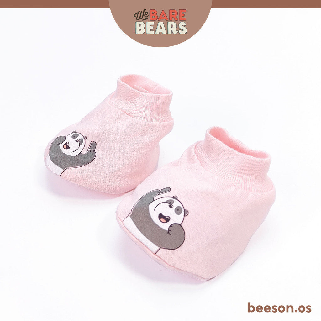 We Bare Bears 2in1 Newborn Baby Mittens & Botties Set 30114