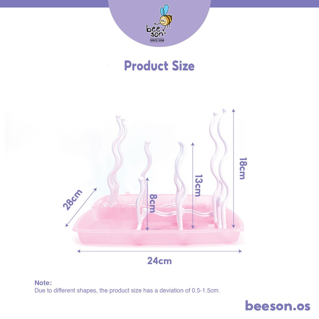 Beeson Baby Bottle Foldable Drying Rack 80480