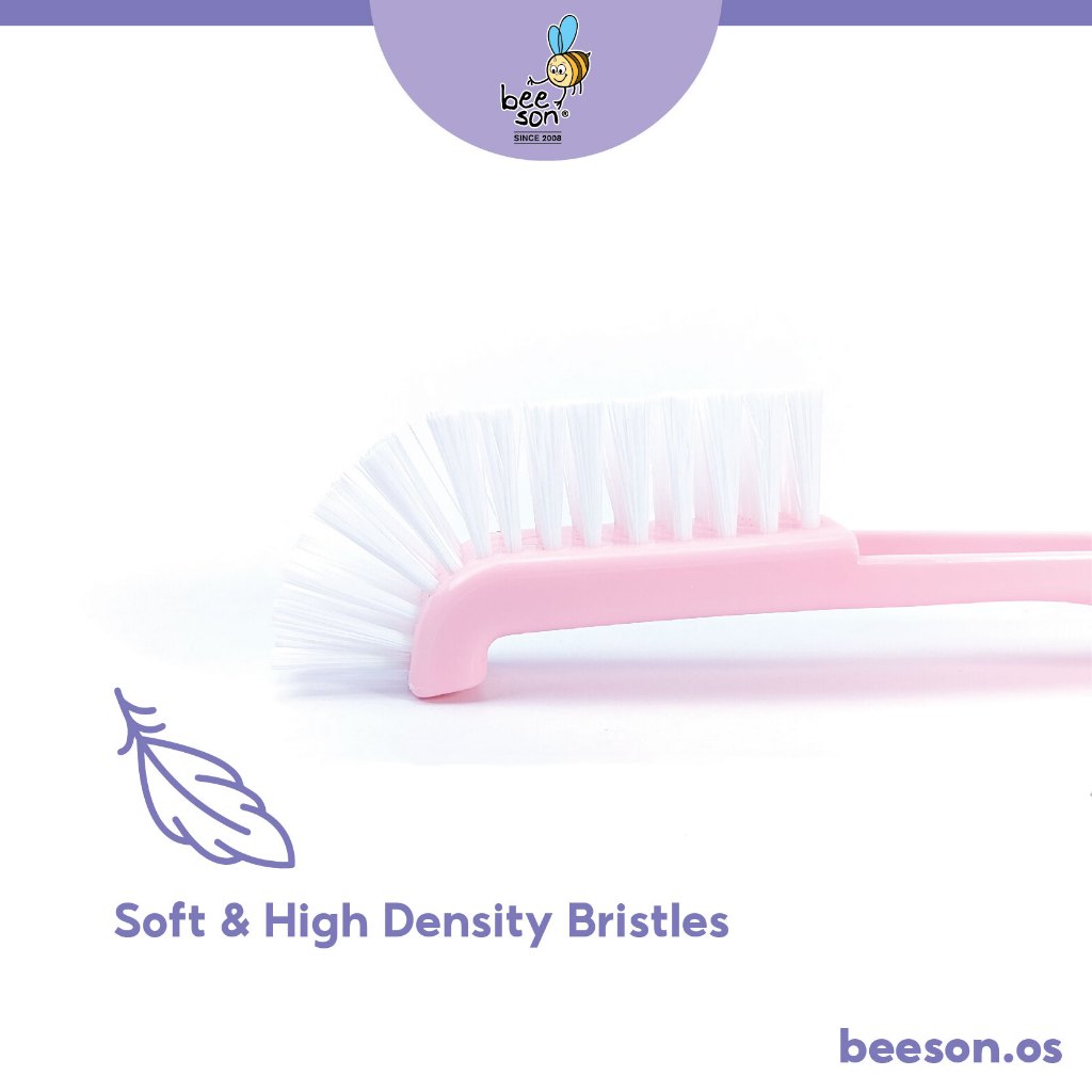 Beeson 2in1 Foldable Baby Bottle & Teats Cleaning Brush 11251