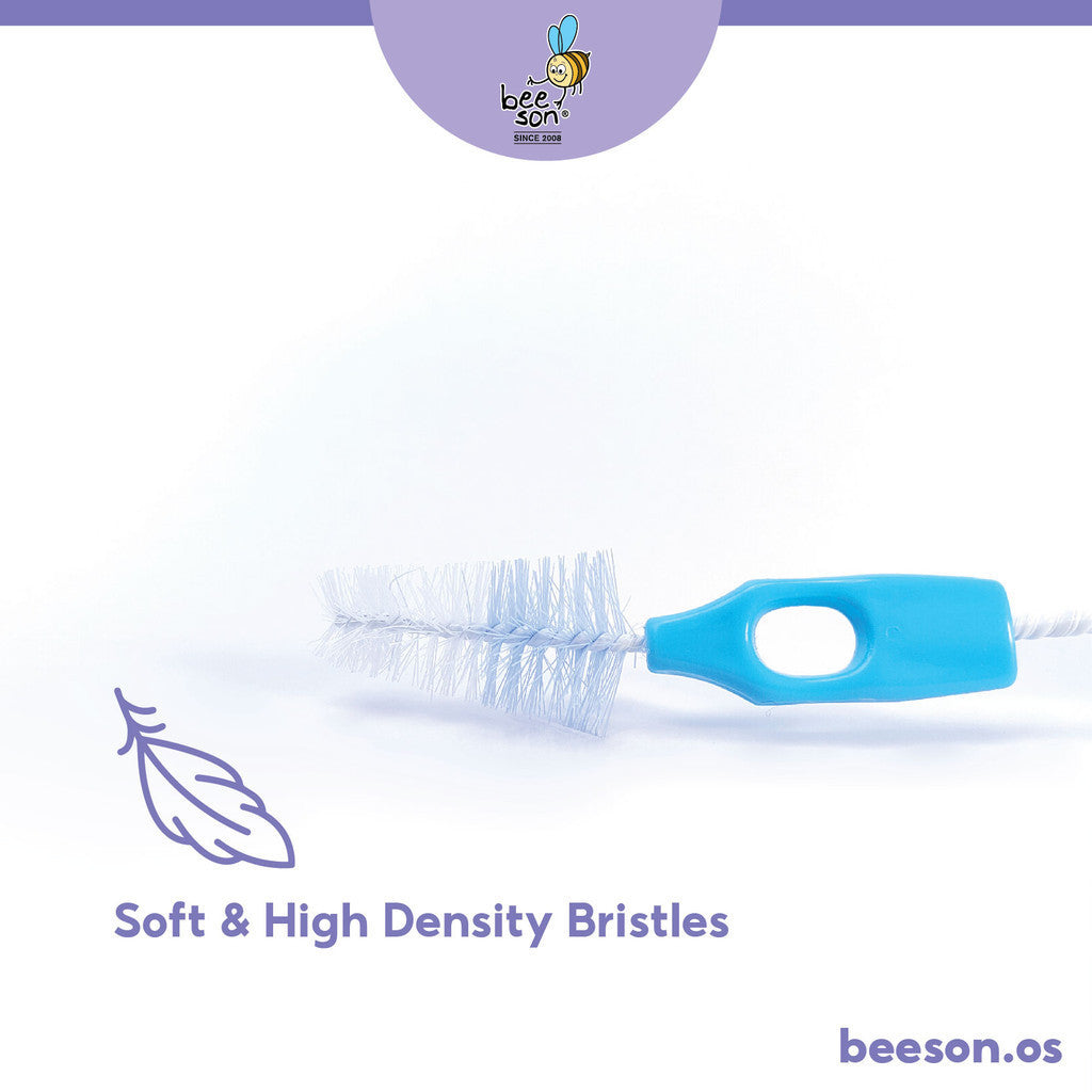 Beeson 2in1 Baby Bottle & Teats Cleaning Brush 11235