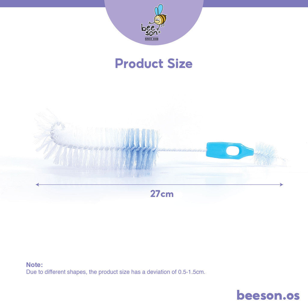 Beeson 2in1 Baby Bottle & Teats Cleaning Brush 11235