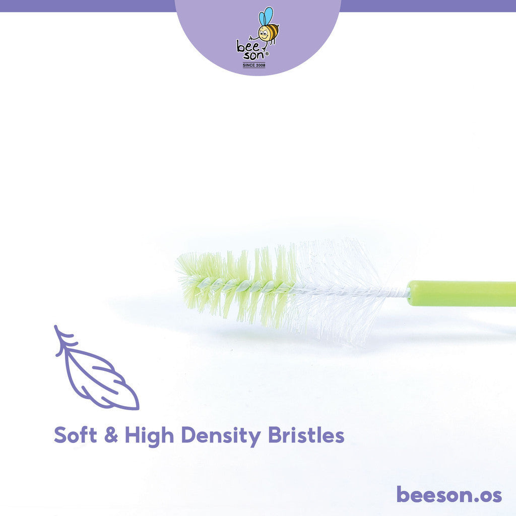 Beeson 2in1 Baby Bottle & Teats Cleaning Brush 11231