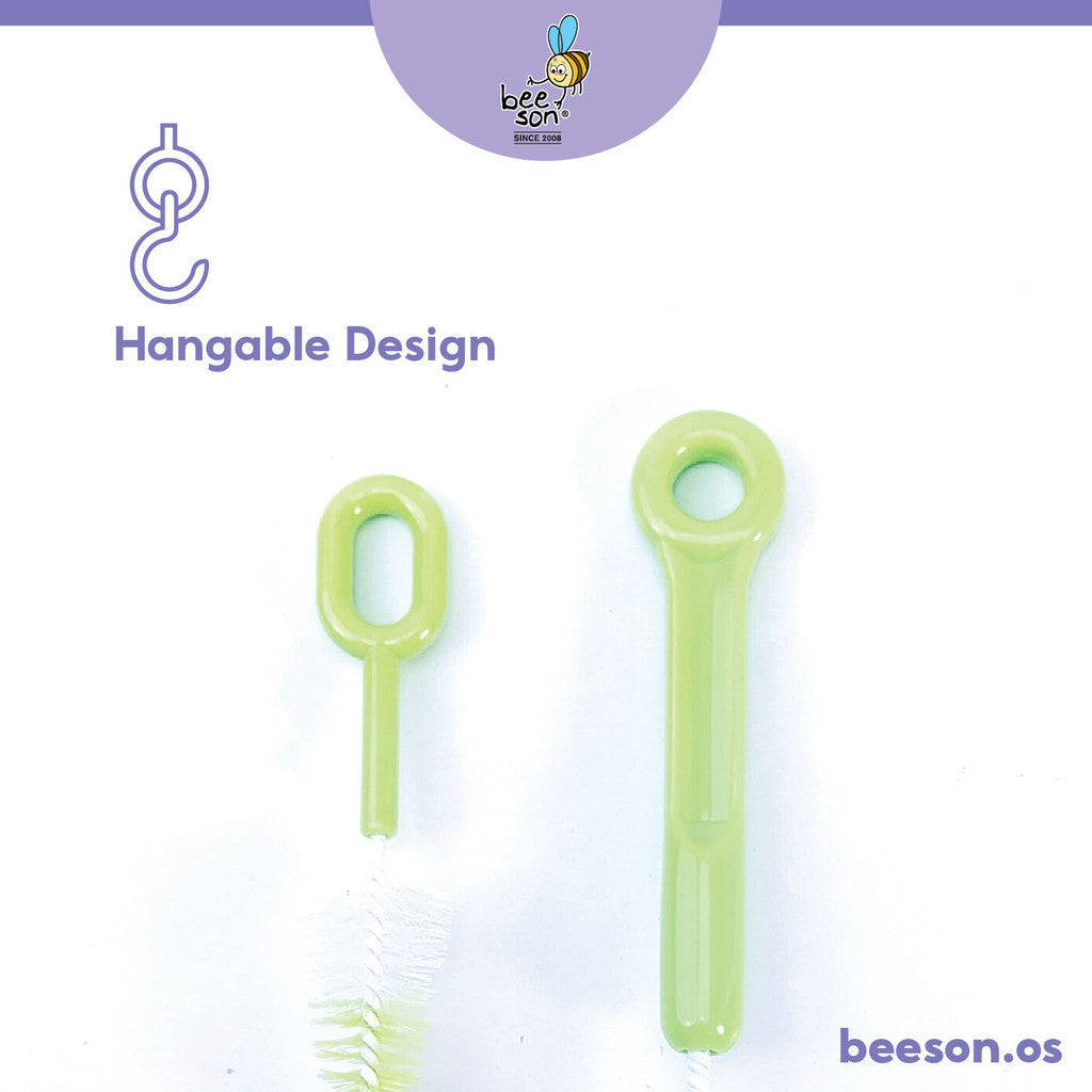 Beeson 2in1 Baby Bottle & Teats Cleaning Brush 11231