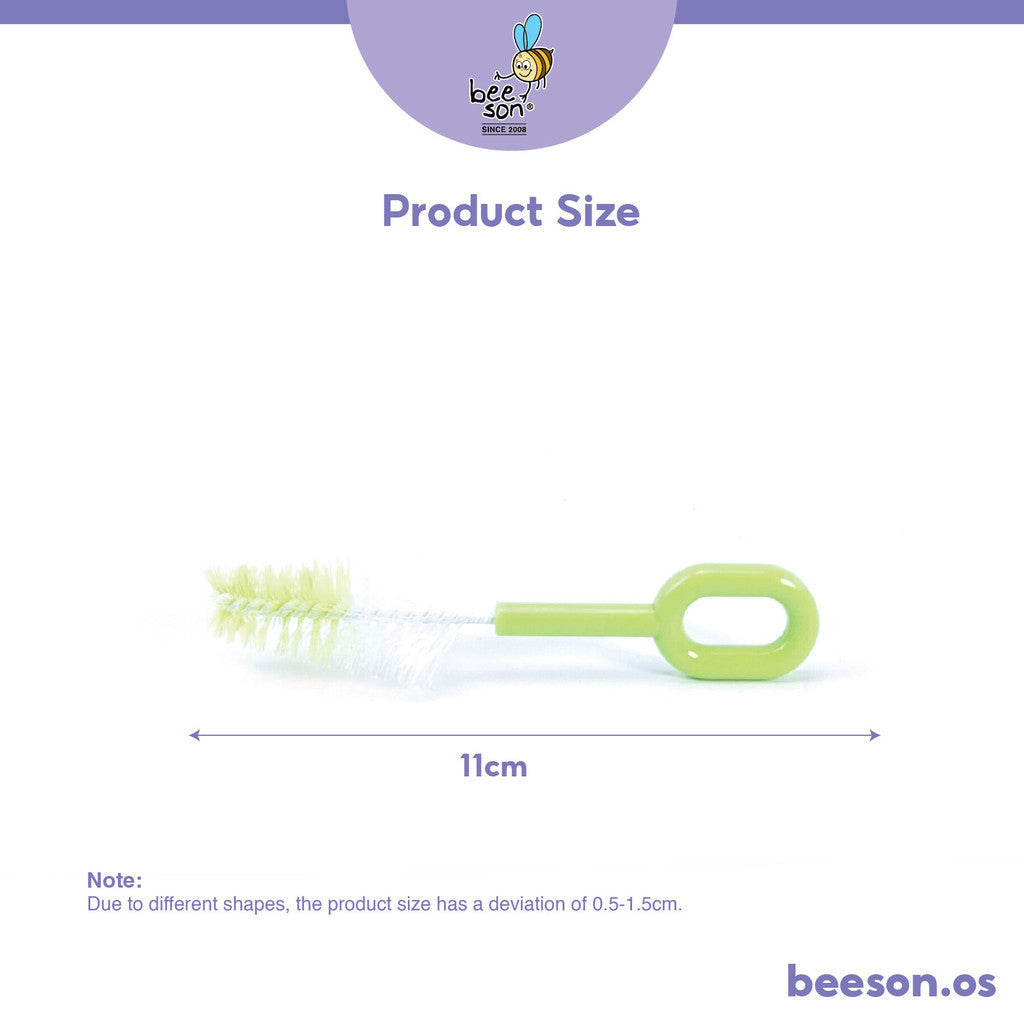 Beeson 2in1 Baby Bottle & Teats Cleaning Brush 11231