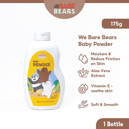 We Bare Bears Baby Talcum Powder (175g) 30497