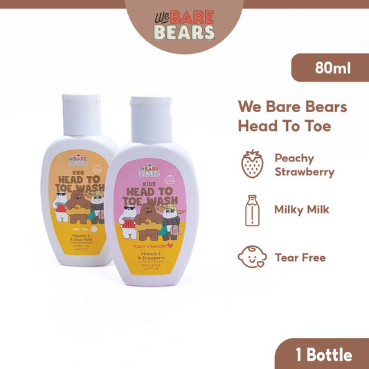 We Bare Bears Kids Head To Toe Wash (80ml) 30488 30489