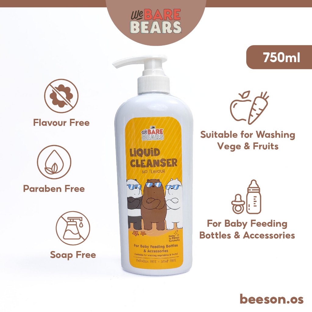 We Bare Bears Liquid Cleanser (750ml) 30542 30543