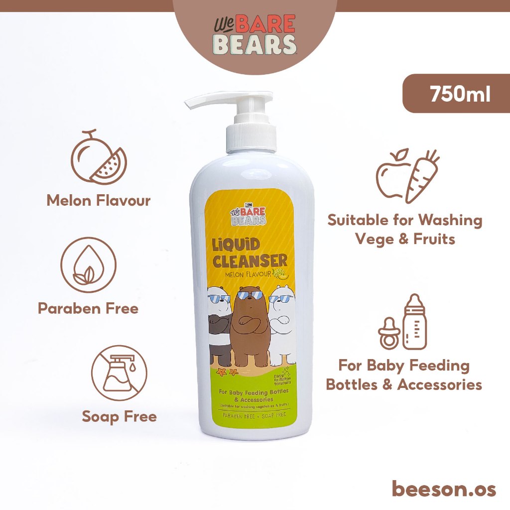 We Bare Bears Liquid Cleanser (750ml) 30542 30543