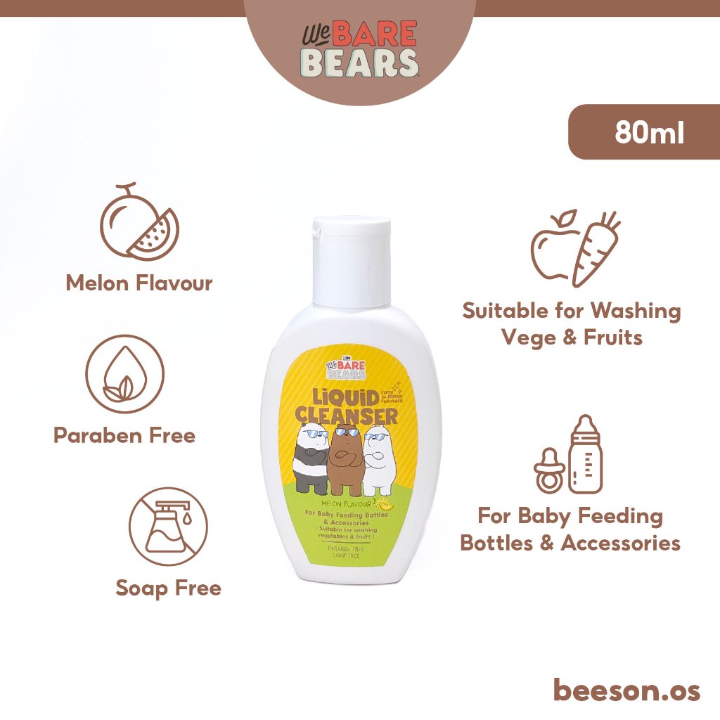 We Bare Bears Liquid Cleanser (80ml) 30538 30539