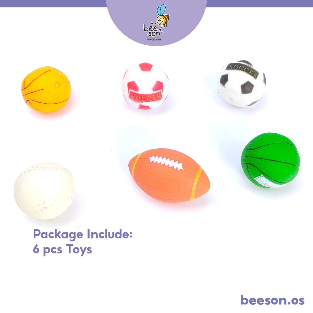 Beeson 6pcs Kids & Baby Floating Bath Toys 83004