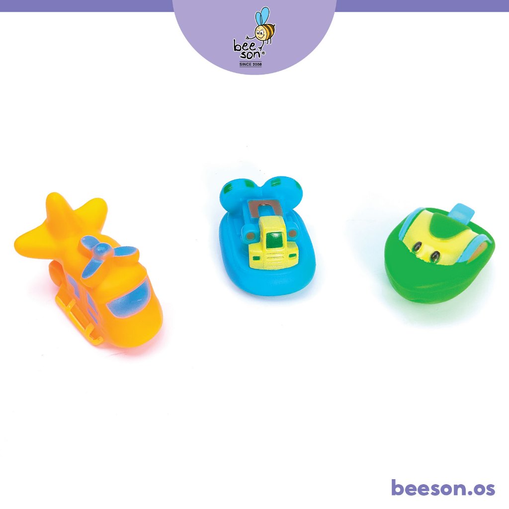 Beeson 3pcs Kids & Baby Floating Bath Toys 83002