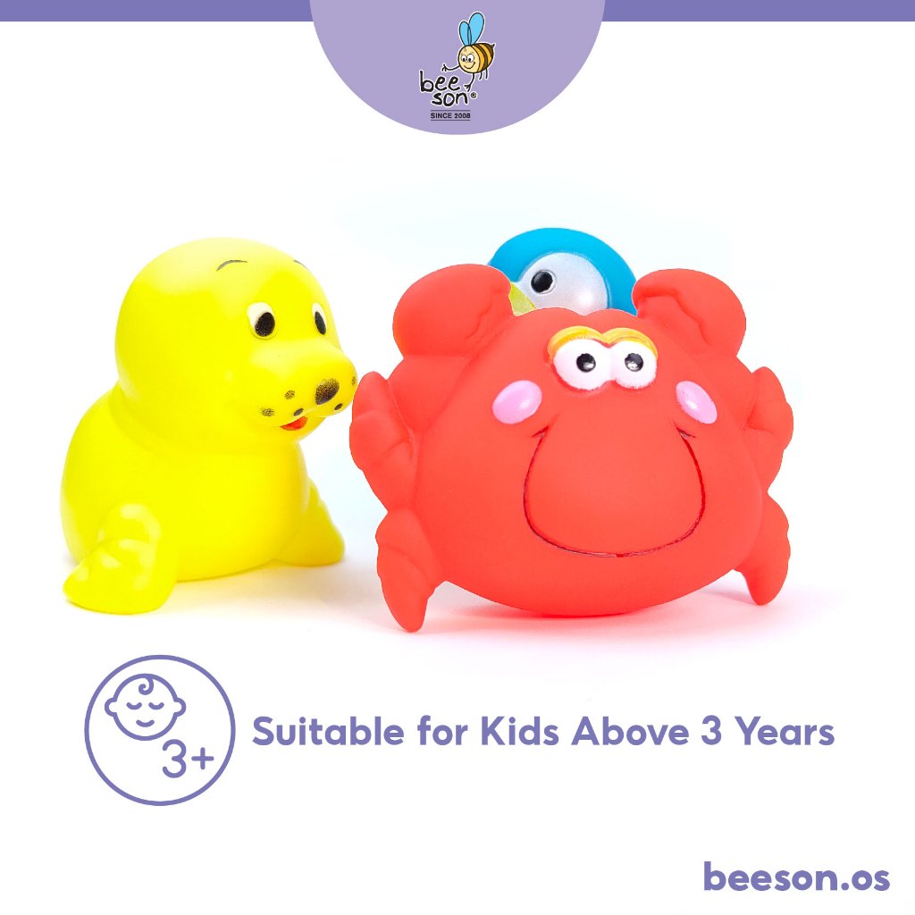 Beeson 6pcs Kids & Baby Floating Bath Toys 83005