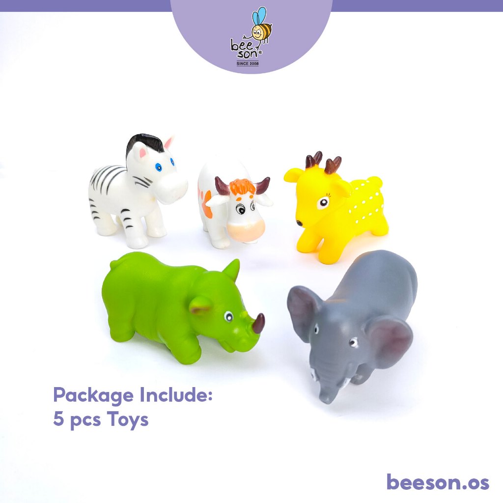 Beeson 5pcs Kids & Baby Floating Bath Toys 83012