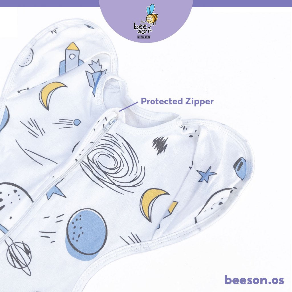 Beeson Newborn Baby Dual Zipped Swaddle 10699