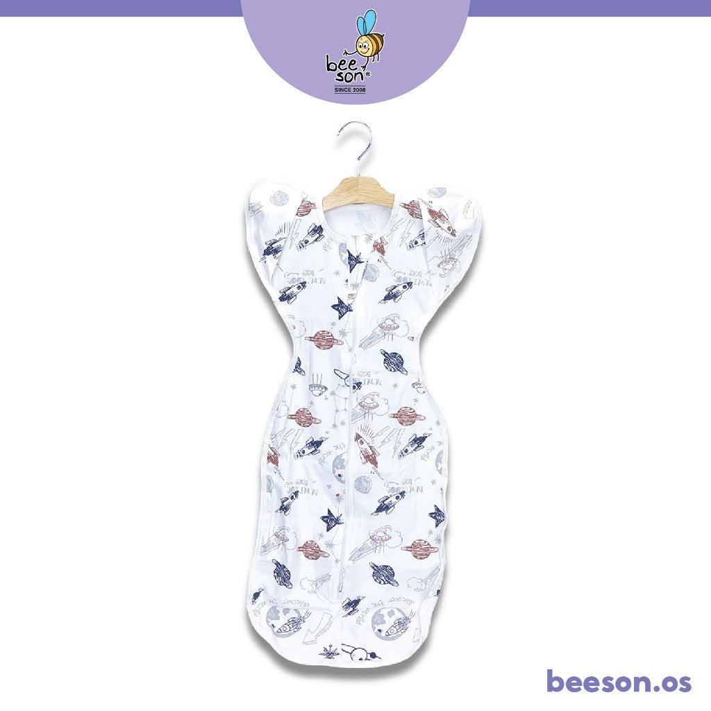 Beeson Newborn Baby Dual Zipped Swaddle 10699