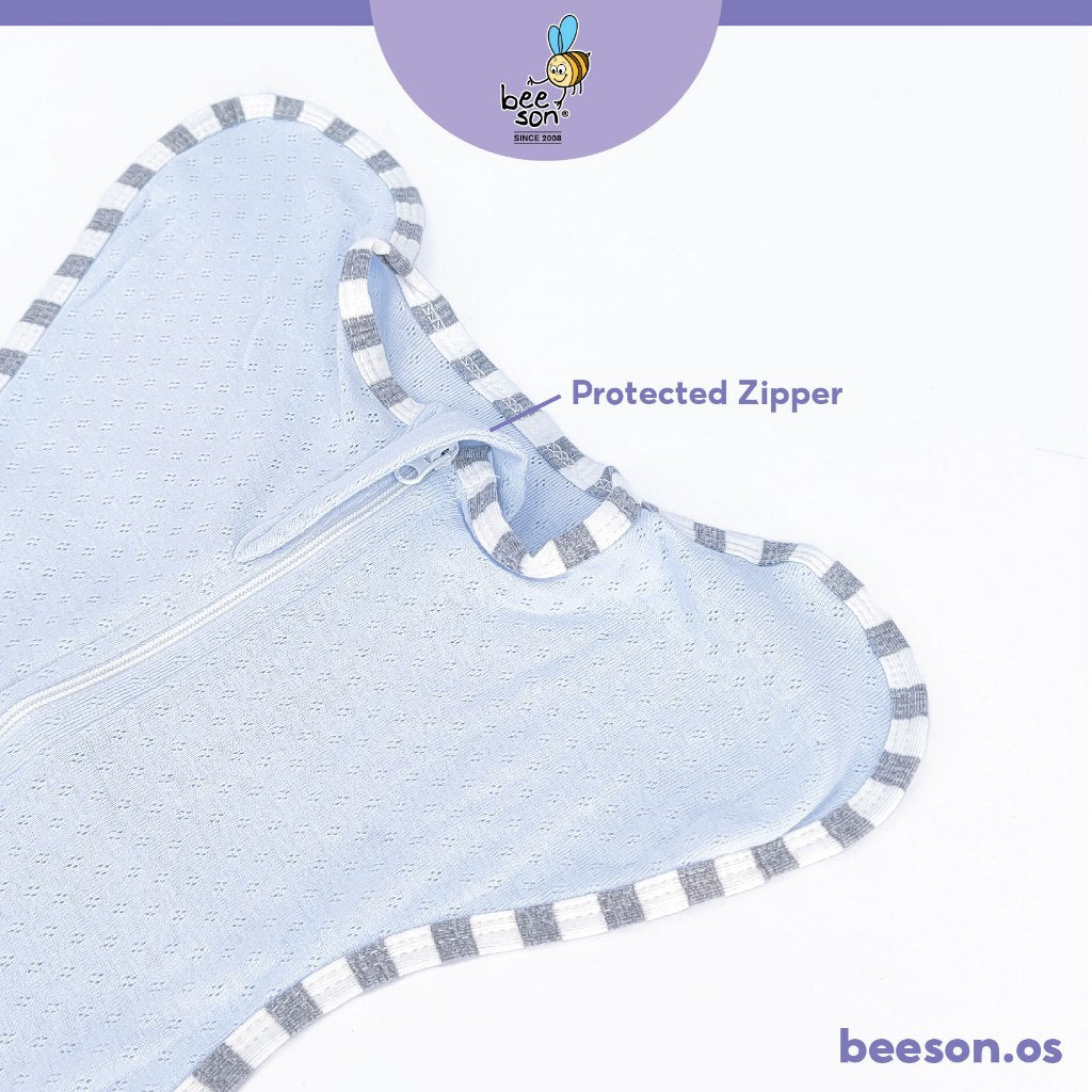 Beeson Newborn Baby Dual Zipped Swaddle 10684