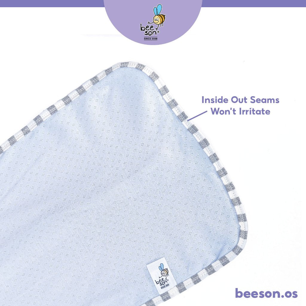 Beeson Newborn Baby Dual Zipped Swaddle 10684