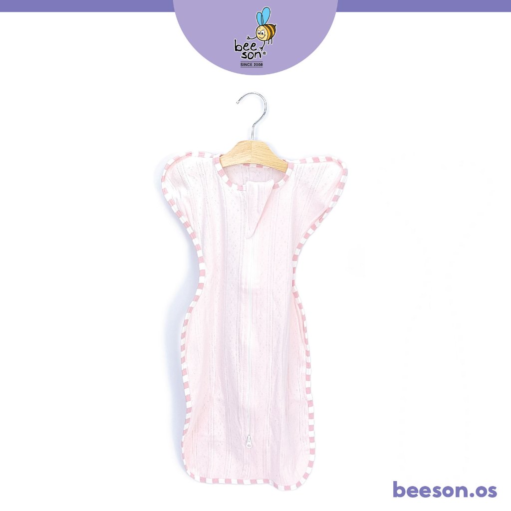 Beeson Newborn Baby Dual Zipped Swaddle 10684