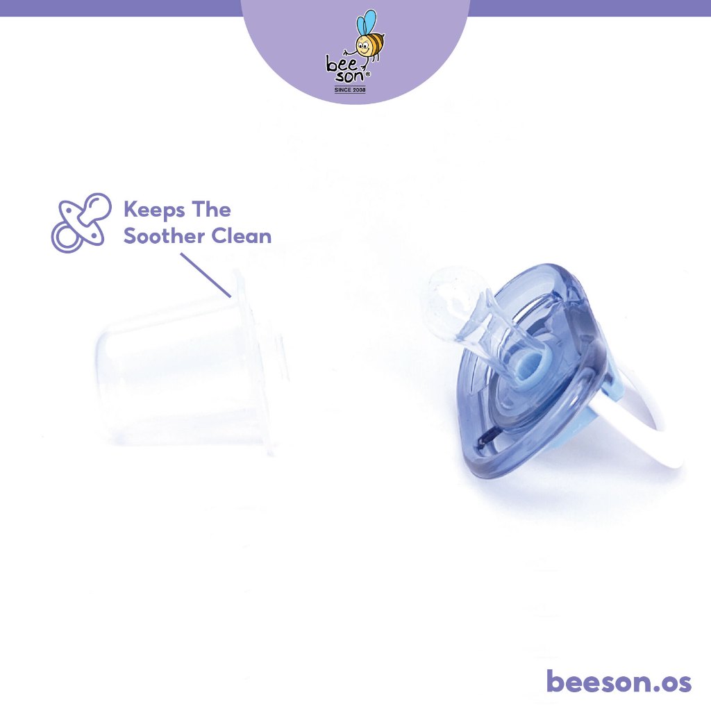 Beeson Soft Silicone Round Head Baby Soother 80261B