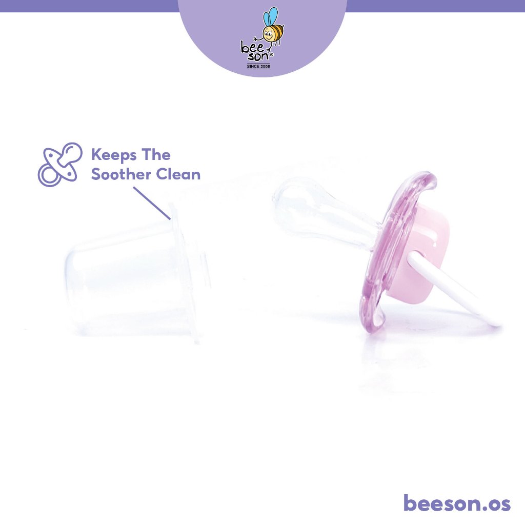 Beeson Soft Silicone Round Head Baby Soother 80262C