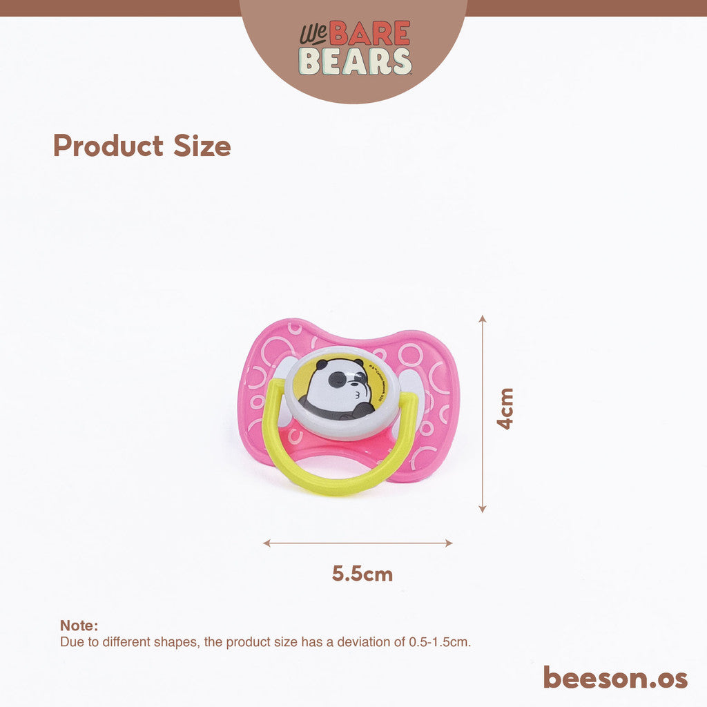 We Bare Bears Silicone Orthodontic Baby Soother (2 Pcs) 30447