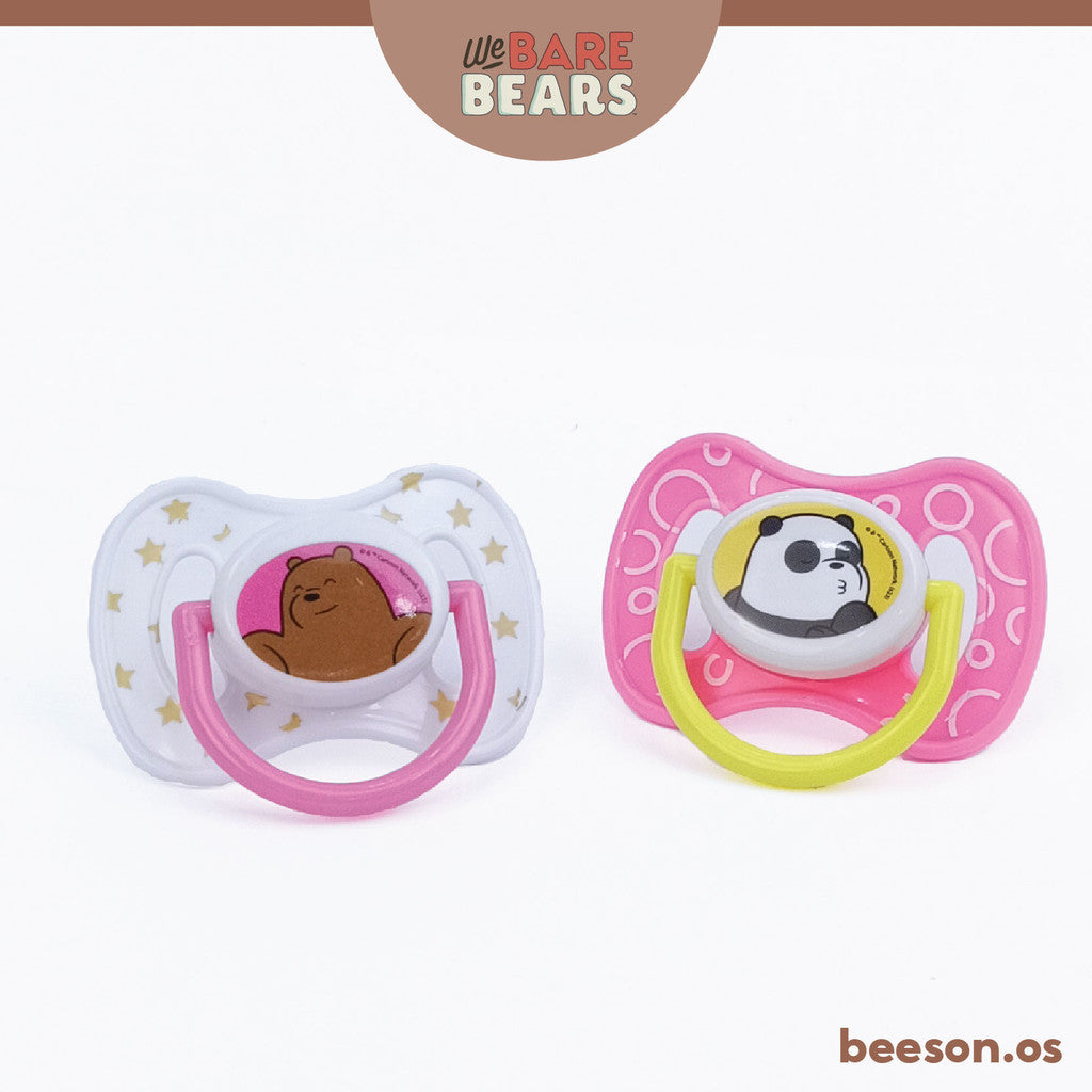 We Bare Bears Silicone Orthodontic Baby Soother (2 Pcs) 30447