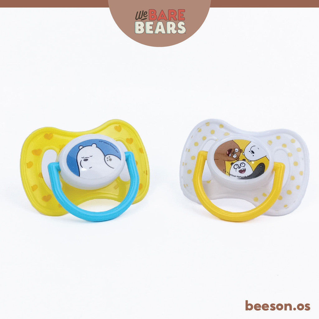 We Bare Bears Silicone Orthodontic Baby Soother (2 Pcs) 30447