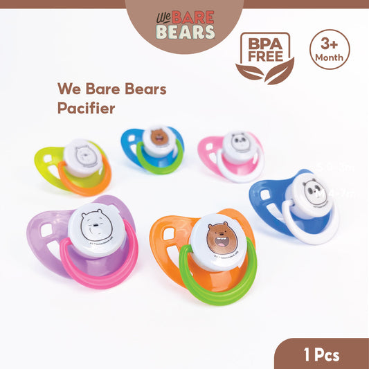 We Bare Bears Silicone Orthodontic Baby Soother 30444