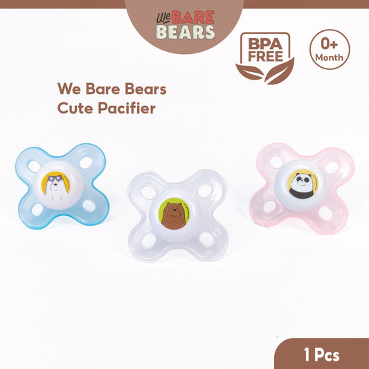 We Bare Bears Silicone Orthodontic Baby Soother 30445