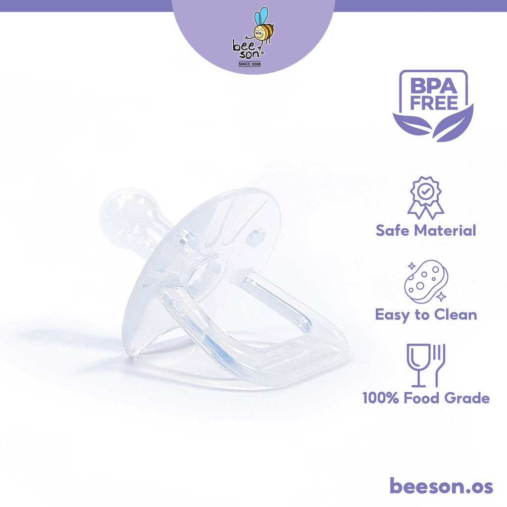 Beeson Soft Silicone Round Head Soother 80133