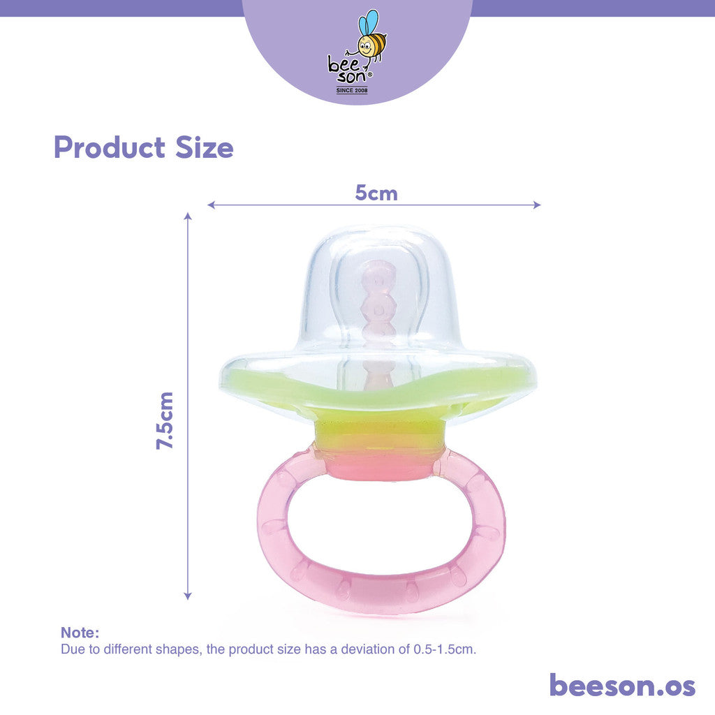 Beeson Soft Silicone Baby Soother Teether 80360