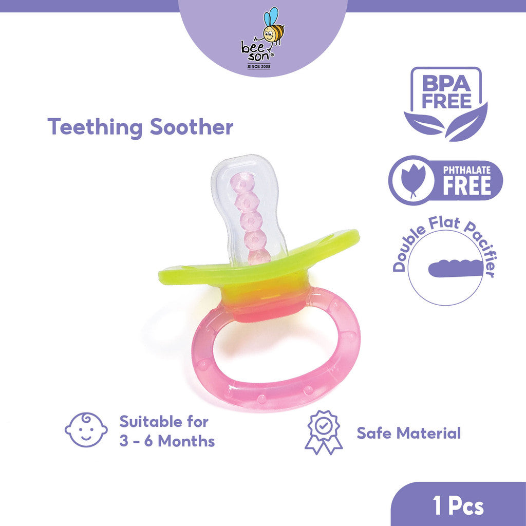 Beeson Soft Silicone Baby Soother Teether 80360