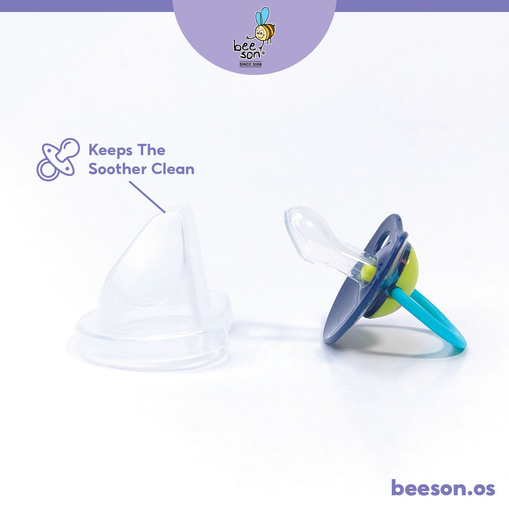 Beeson Silicone Orthodontic Baby Soother (2 Pcs) 80385A/80385B